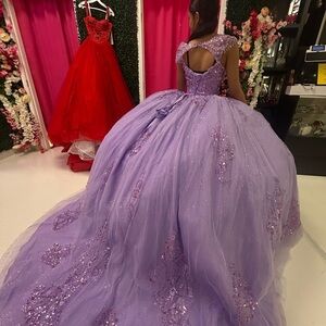 Brand New Lilac Quince / Ball Gown